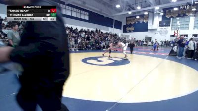 150 lbs 5th Place Match - Chase McKay, Laguna Hills vs Thomas Alvarez, Mayfair