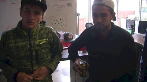 Phil and Chris give advice to the former world record holder Josh Harris