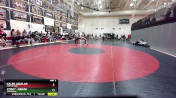 118-122 lbs Round 2 - Corey Lobato, Chaparral vs Caleb Aguilar, Castle View