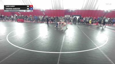 126 lbs Quarterfinal - Liam Carey, Sarbacker Wrestling Academy vs George Hamilton, Askren Wrestling Academy