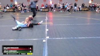 52 lbs Round 1 - Kruz Carrasco, Greater Heights Wrestling vs Ryland Ferguson, Fulton