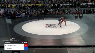 150 lbs Cons 128 #2 - Adonis Iparraguirre, VA vs Dana Wickson, IL