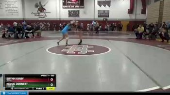 150 lbs Round 1 - Kelsie Dennett, Foothill vs Brynn Kirby, Aztec