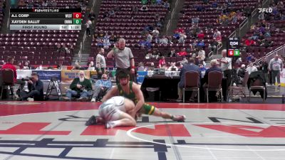 172 lbs First Round - A.J. Corp, West Chester Rustin vs Xayden Sallit, Emmaus