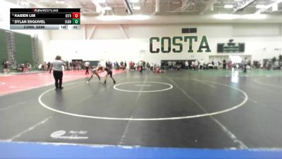 113 lbs Cons. Semi - Kaiden Lim, Citrus Valley vs Dylan Esquivel, El Dorado