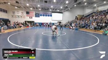 120 lbs Cons. Semi - Waylon Milnes, Wheatland vs Troy Moe, Buffalo