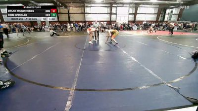 Quarterfinal - Dylan McGuinness, Annandale vs Reid Spindler, Cresskill