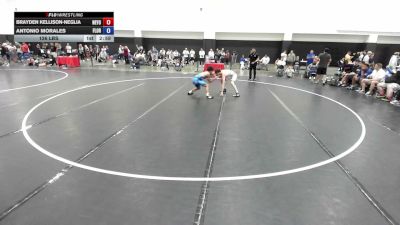 126 lbs Brayden Kellison-Neglia, New York vs Antonio Morales, Florida