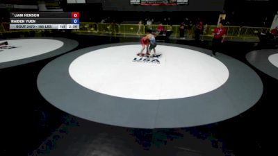 144 lbs Cons. Sub-quarters - Liam Henson vs Raiden Yuen