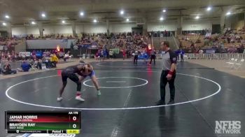 AA 175 lbs Cons. Round 1 - Brayden Ray, West Ridge vs Jamar Morris, Columbia Central