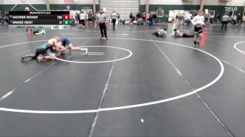 144 lbs Cons. Round 5 - Hayden Roush, The Best Wrestler vs Drake Hegy, Logan View