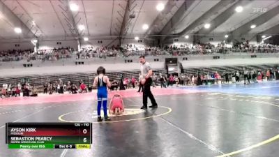 95 lbs Quarterfinal - Rebel Craig, Richmond Youth Wrestling Club vs Aidyn Brawner, Kirksville Wrestling Club