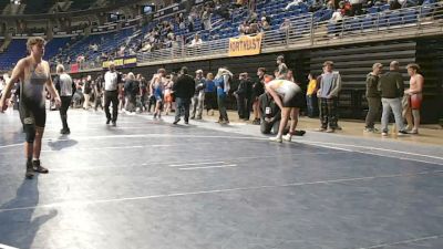 195 lbs 7th Place - Trace Kinzey, Armstrong vs Braiden Tanilli, Burrell