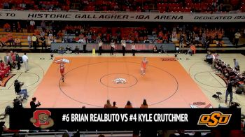 174 lbs Kyle Crutchmer, Oklahoma State vs Brian Realbuto, Cornell