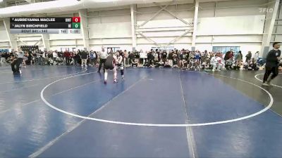 140 lbs Cons. Semi - Aubreyanna Maclee, Uintah vs Jalyn Birchfield, Box Elder