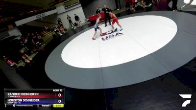 106 lbs Round 3 (10 Team) - Xander Fronhofer, TCWA-GR vs Houston Schneider, KTWA-GR