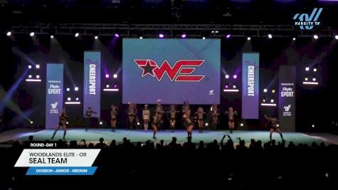 Woodlands Elite - OR - Black Ops [2025 L6 Senior - Small Coed Day 1] 2025 CHEERSPORT National All Star Cheerleading Championship