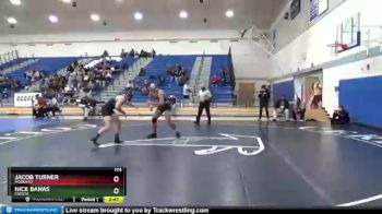 174 lbs Champ. Round 1 - Jacob Turner, Modesto vs Nick Banas, Cuesta