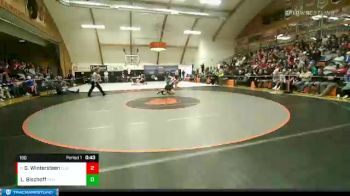 160 lbs Cons. Round 3 - Gen Wintersteen, Elgin vs Lucas Bischoff, Regis