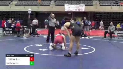 152 lbs Consi Of 8 #2 - Tanner Millward, New Sewickley, PA vs Gabriel Cortes, Fredericksburg, VA