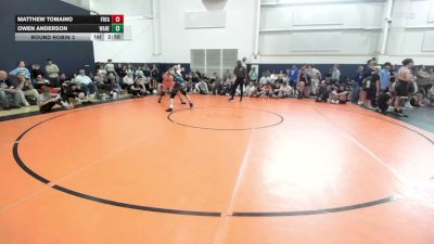 146 lbs Round Robin 3 - Matthew Tomaino, Freakztyle Purple - HS vs Owen Anderson, Warehouse Warriors - HS