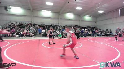 83 lbs Rr Rnd 3 - William Henson, Fort Gibson Youth Wrestling vs Aiden Humphreys, Talihina Youth Wrestling Club