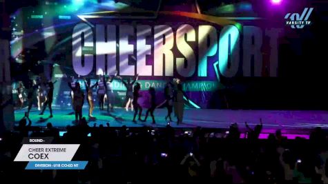 Cheer Extreme - Coex [2023 L6 U18 Co-ed NT] 2023 CHEERSPORT National All Star Cheerleading Championship