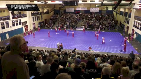 Third Legend "Saint-Eustache Quebec Canada" at 2026 WGI Guard Philadelphia Regional+