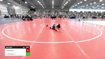 106 lbs Round Of 128 - Eli Sanders, AL vs Caleb Clemans, WA