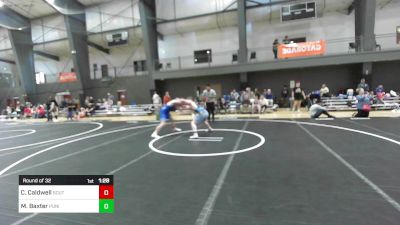 144 lbs Round Of 32 - Chase Caldwell, South West Washington WC vs Michael Baxter, Punisher Wrestling