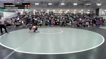 138 lbs Champ. Round 3 - Connor Landers, Carroll Wrestling Club vs Luke Farmen, The Best Wrestler