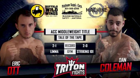 Eric Ott vs. Dan Coleman KTFO & ACC: Worlds Collide Replay