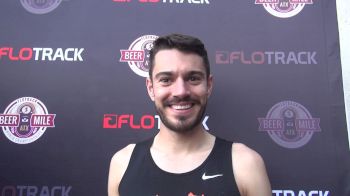 Garrett Cullen says satellite design and beer mile are equally hard