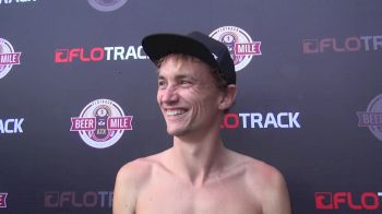 Aussie Josh Harris happy to see the growth of the beer mile