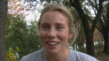 Johanna Gretschel ate a pizza before the beer mile world championships