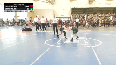 96-M lbs Consi Of 8 #2 - Luca Cotellese, AMERICAN MMA AND WRESTLING vs Griffin Miller, South Plainfield
