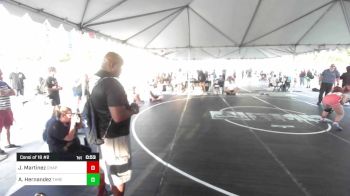 130 lbs Consi Of 16 #2 - Jaselle Martinez, Chaparral HS vs Aubrey Hernandez, Threshold WC