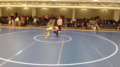 80-87 lbs Cons. Semi - Landon Shaw, Sandy Creek vs Titus Sadd, HWA