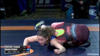 53kg Finals - Whitney Conder  (Army WCAP) vs Dajan Treder (Jimmie WC)