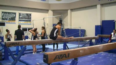 Grace Glenn Drop Dead Gorgeous on Beam - UCLA Visit 2016