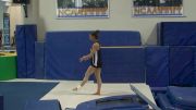 Stella Savvidou Shows Fab Floor Routine - UCLA Visit 2016