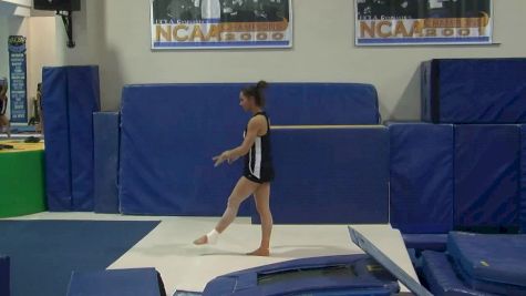 Stella Savvidou Shows Fab Floor Routine - UCLA Visit 2016