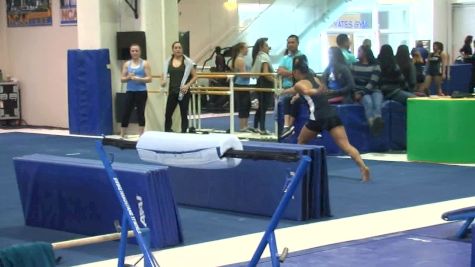 Grace Glenn's Signature Tumbling Pass - UCLA Visit 2016