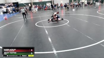 190 lbs Semifinal - Kaden Ackley, The Best Wrestler vs Brody Mattox, York