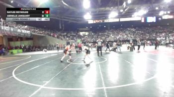140 lbs Cons. Round 2 - Raylee Reynolds, Post Falls vs Abrielle Janquart, Bishop Kelly