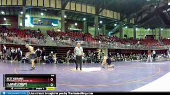 190 lbs Placement (4 Team) - Hudson Miron, Lincoln Southwest vs Jett Kerans, Papillion-La Vista South