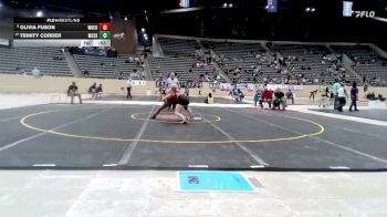 145 lbs Cons. Round 2 - Trinity Corder, Mccreary Central vs Olivia Fuson, Whitley County