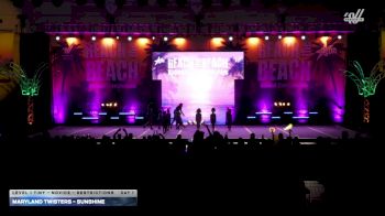 Maryland Twisters - Sunshine [2026 L1 Tiny - Novice - Restrictions Day 1] 2026 ACDA Reach the Beach Grand Nationals DI/Worlds