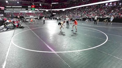 190 lbs Cons. Semis - Brady Sprangers, Kaukauna vs Jackson Guenzler-Soda, Verona