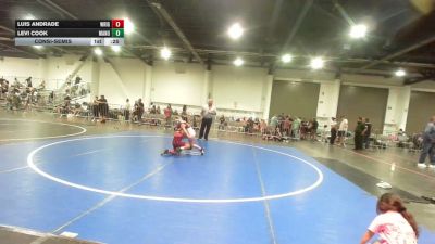 62 lbs Consolation - Luis Andrade, Wright Wr Ac vs Levi Cook, Manu WC